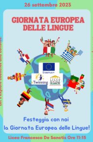 26 settembre ” Giornata Europea delle lingue”